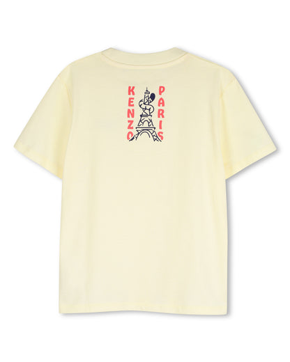 Kenzo Yellow T-Shirt in Jersey