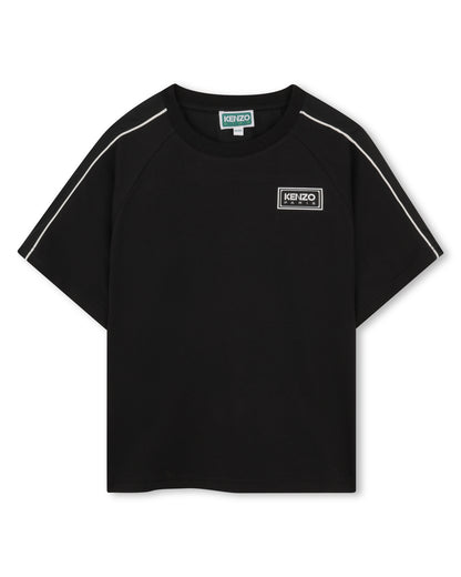 Kenzo Black T-Shirt in Jersey