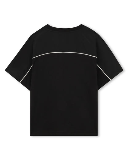 Kenzo Black T-Shirt in Jersey