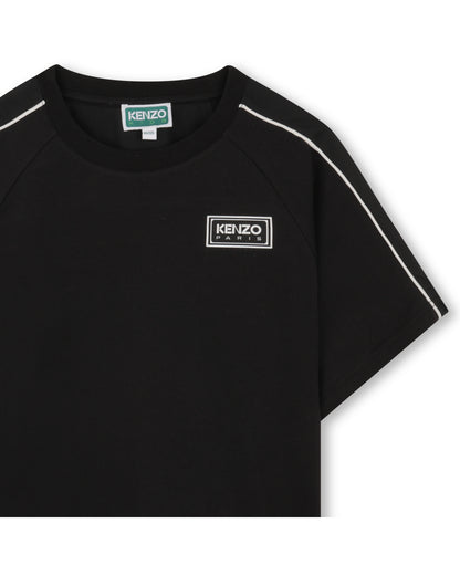 Kenzo Black T-Shirt in Jersey