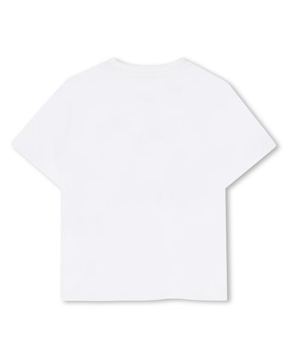 Kenzo Off White T-Shirt in Jersey