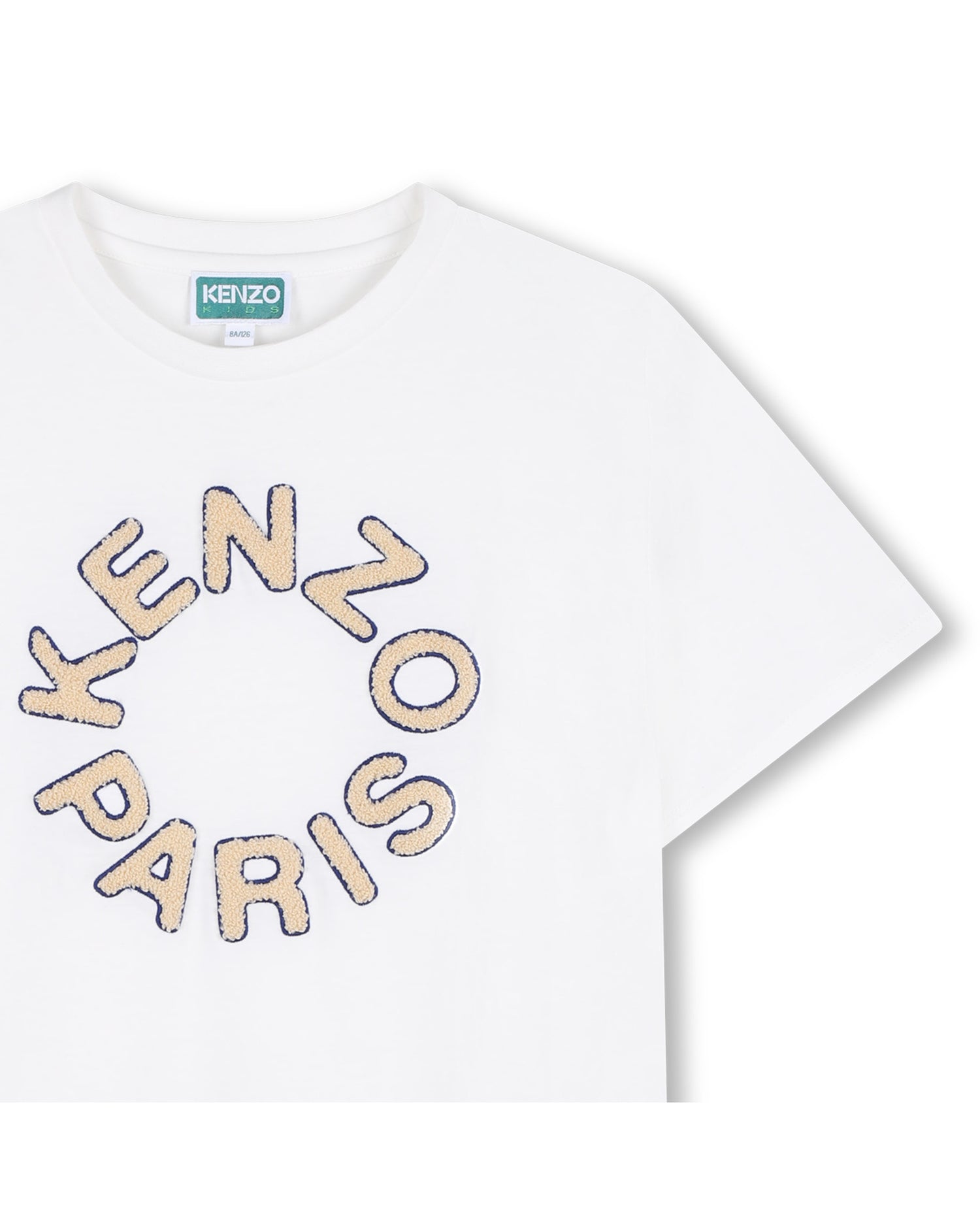 Kenzo Off White T-Shirt in Jersey