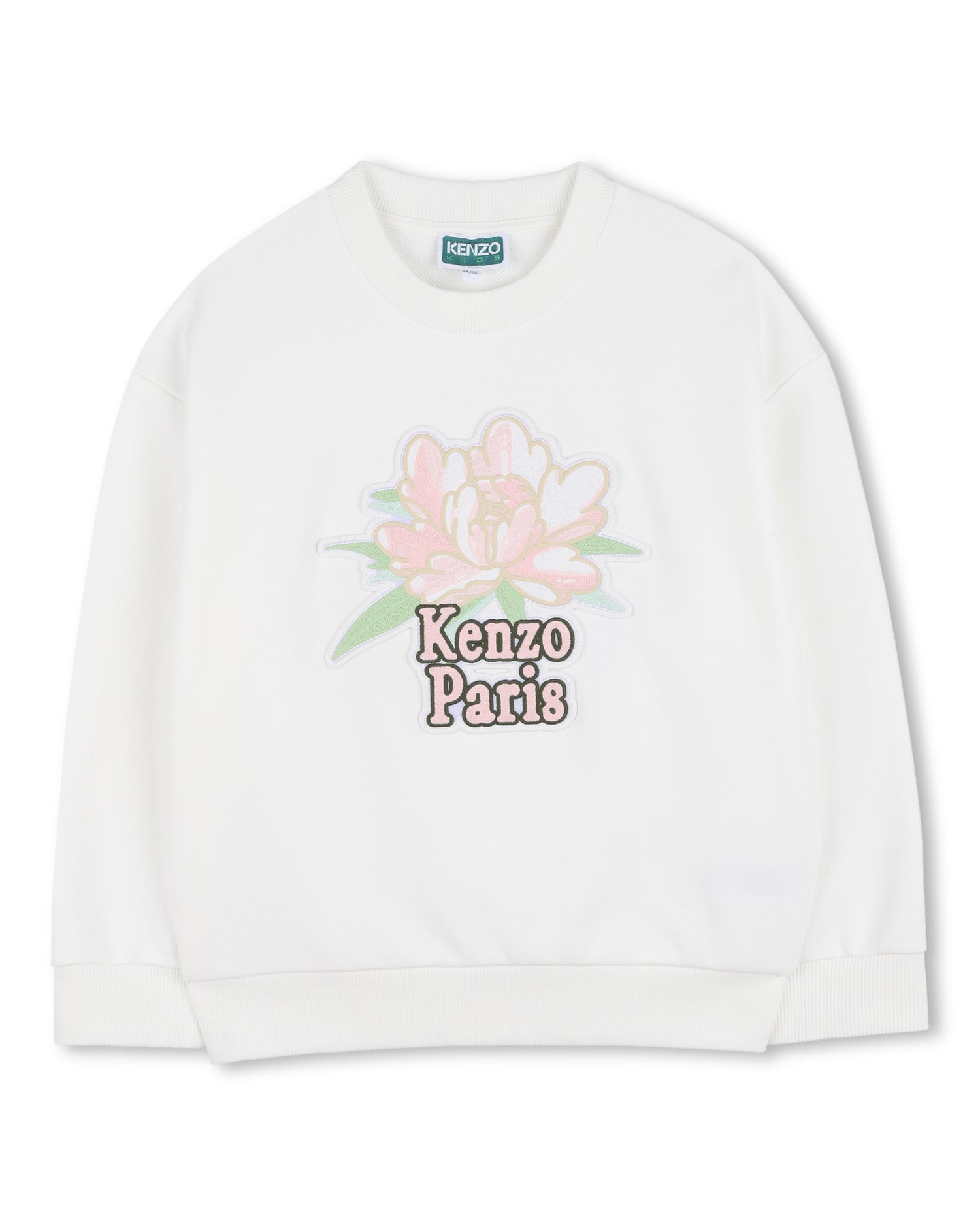 Kenzo Off-White Sweatshirt in French Terry