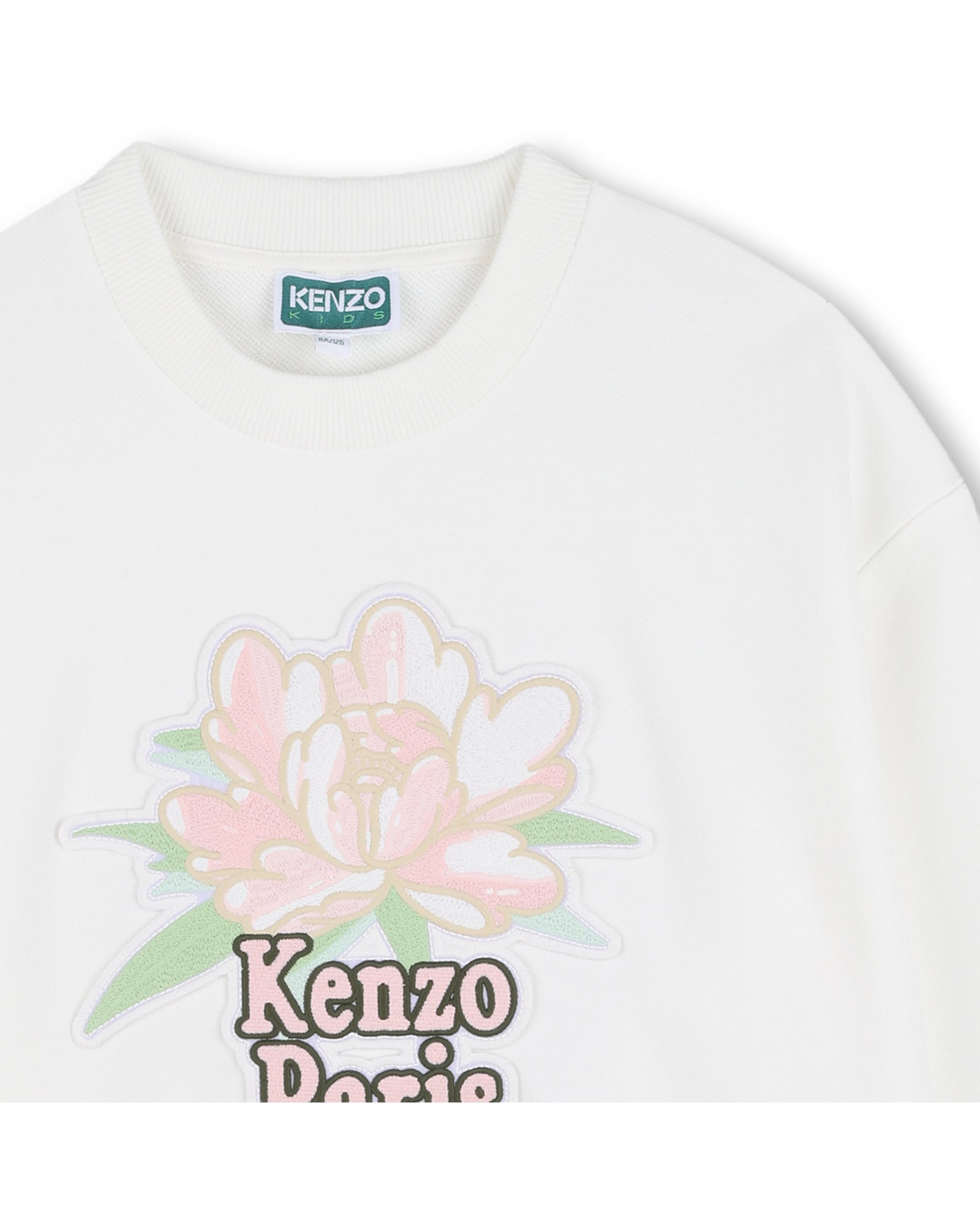 Kenzo Off-White Sweatshirt in French Terry