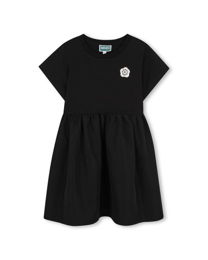 Kenzo Black High-Low Dress