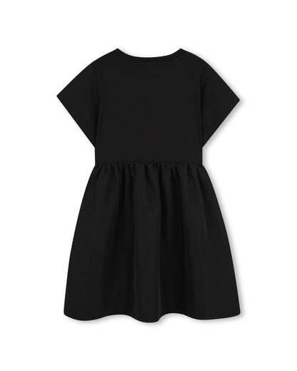Kenzo Black High-Low Dress