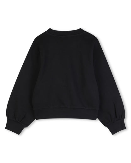 Kenzo Black Sweatshirt in French Terry