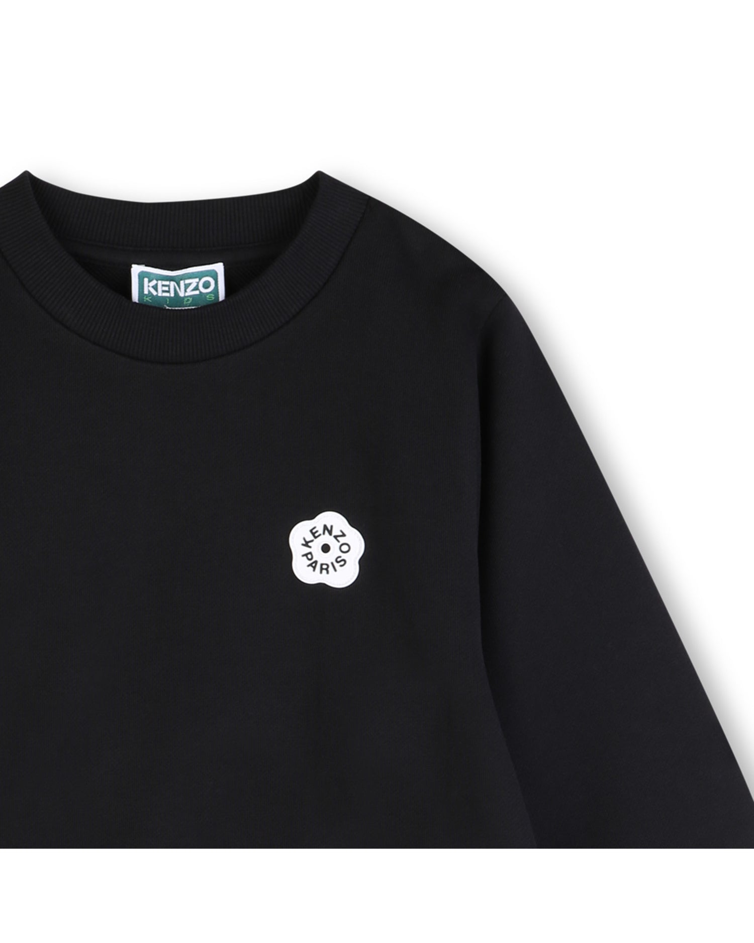 Kenzo Black Sweatshirt in French Terry