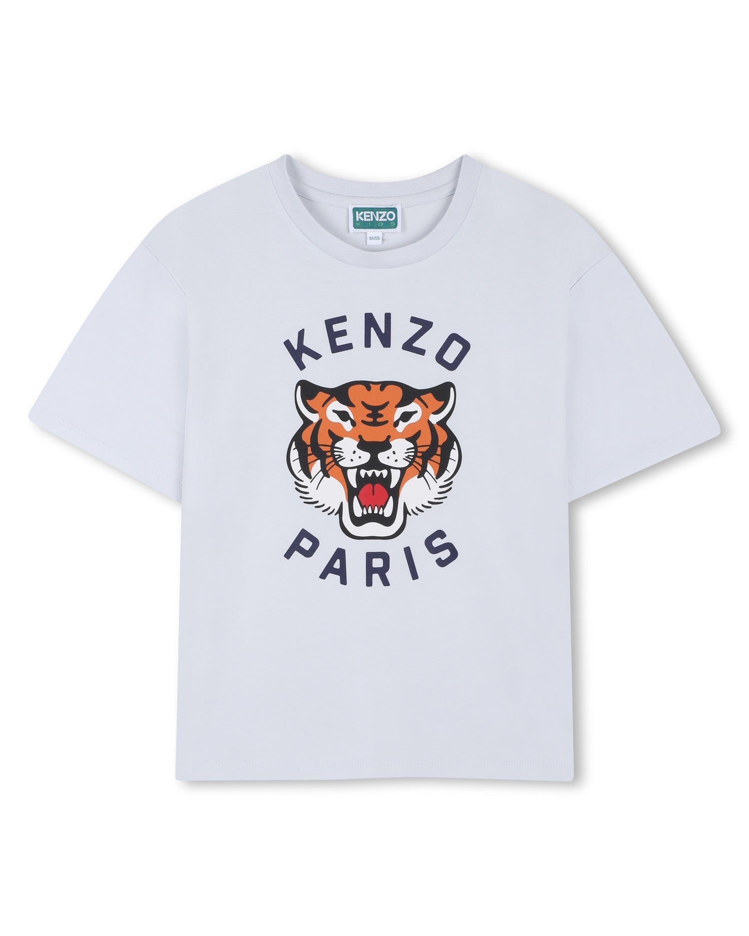Kenzo Pale Blue T-Shirt in Jersey - Navy