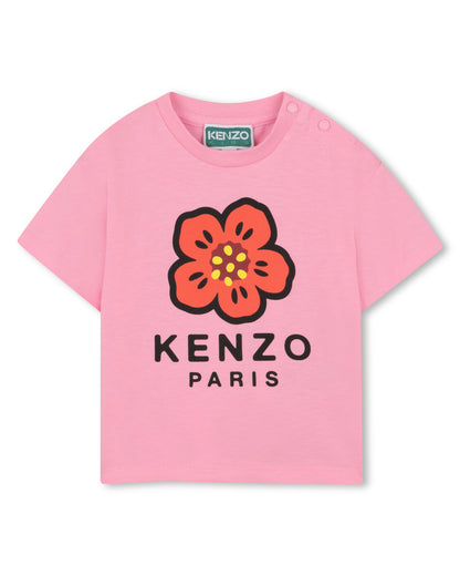 Kenzo Pink T-Shirt in Jersey