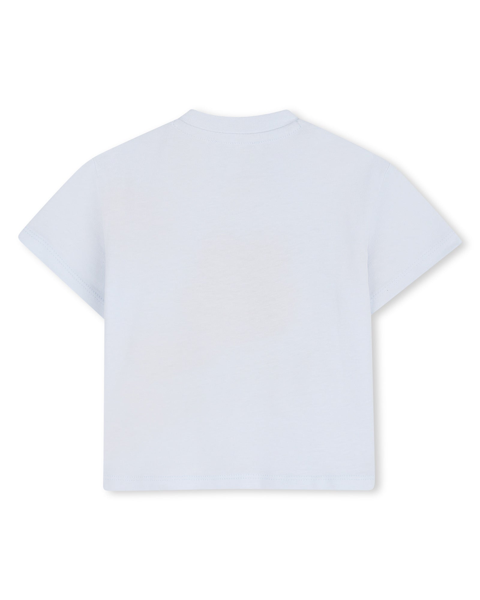 Kenzo Pale Blue Flower T-Shirt in Jersey