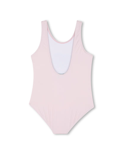 Kenzo Pale Pink One-Piece Swim Suit