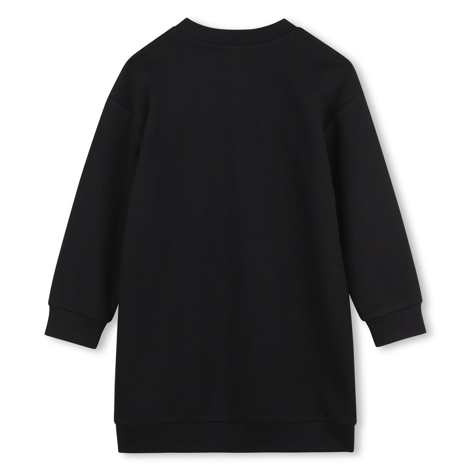 Kenzo Girls Black Sweatshirt Dress