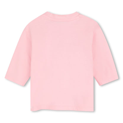 Kenzo Baby Pale Apricot Long Sleeve T-Shirt