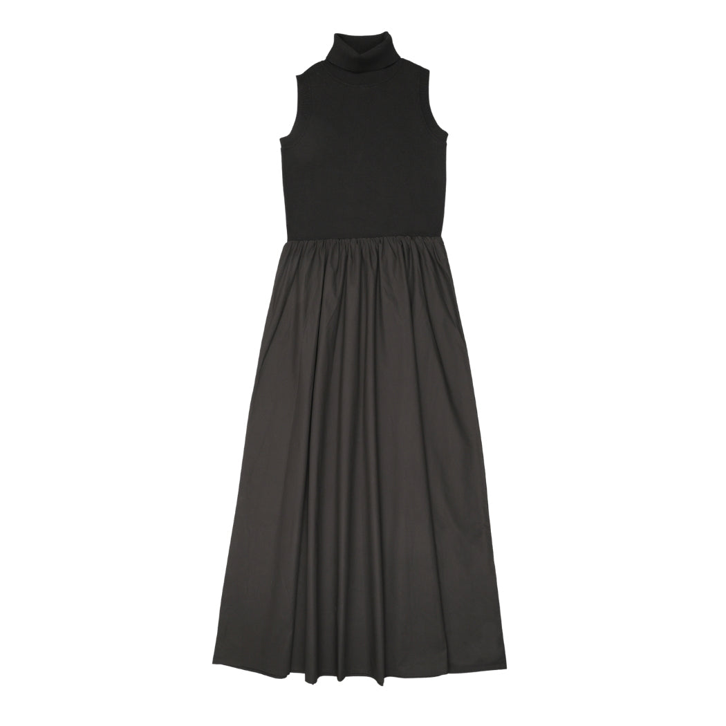 Urban Edge Teens Black Knit Combo Dress