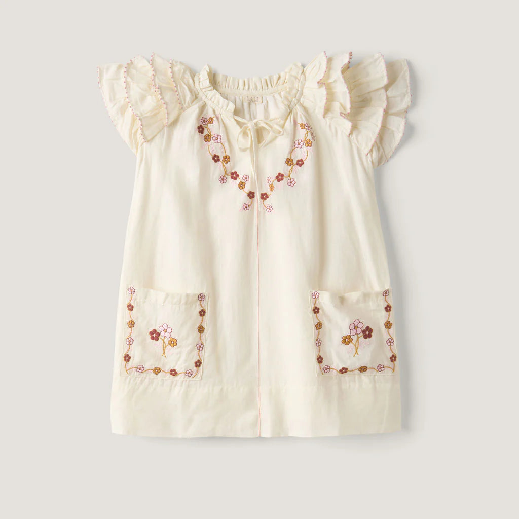 Lali Kids Antique White Linnea Dress