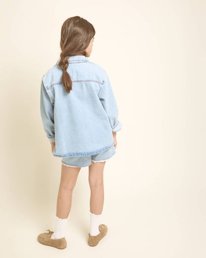 Buho Denim Beach Shorts