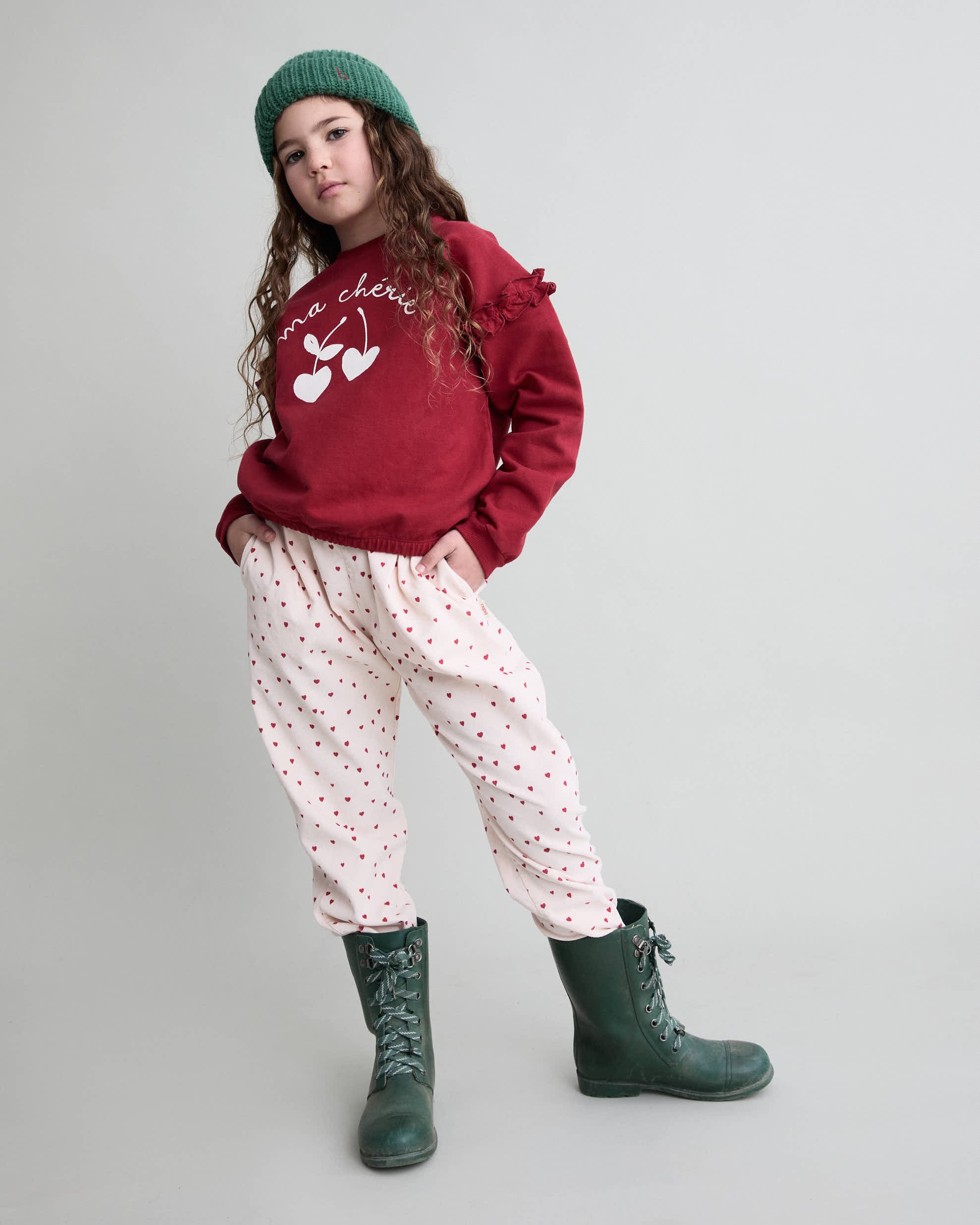 Buho Girls Cherry Chérie Sweatshirt