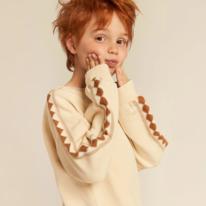 Morning Mess Therapy Buttermilk Nico Sweatshirt