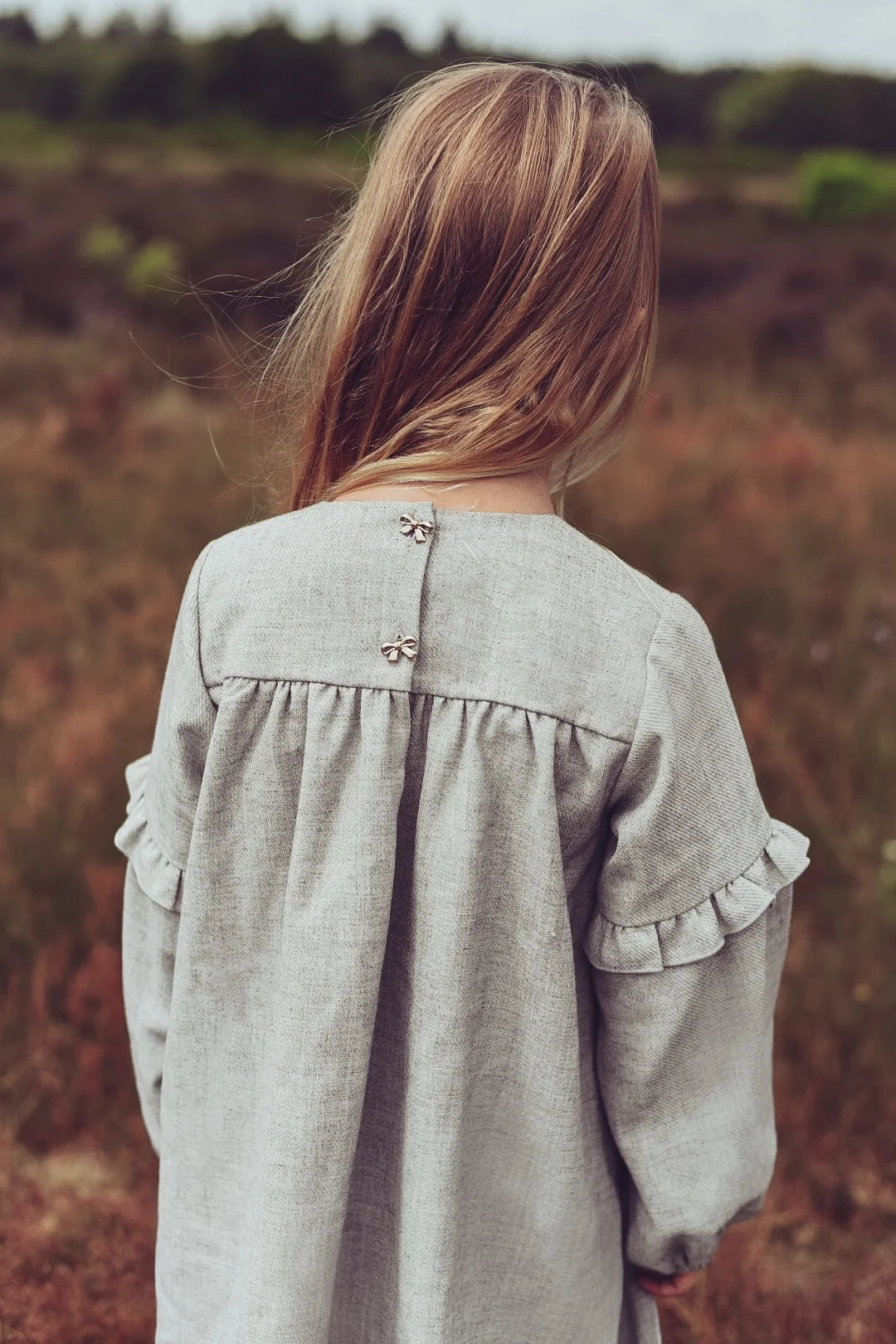 LRDM Girls Grey Elle Dress