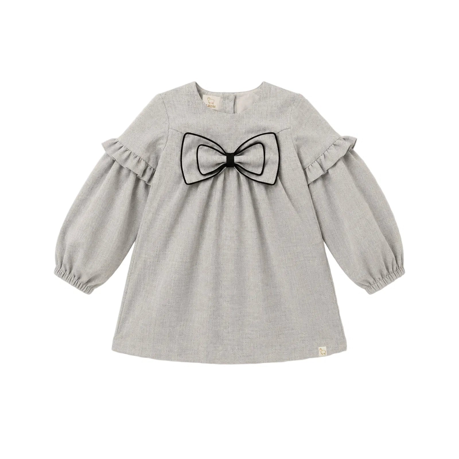 LRDM Girls Grey Elle Dress