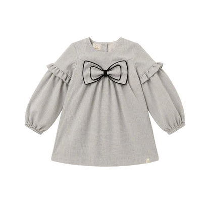 LRDM Girls Grey Elle Dress