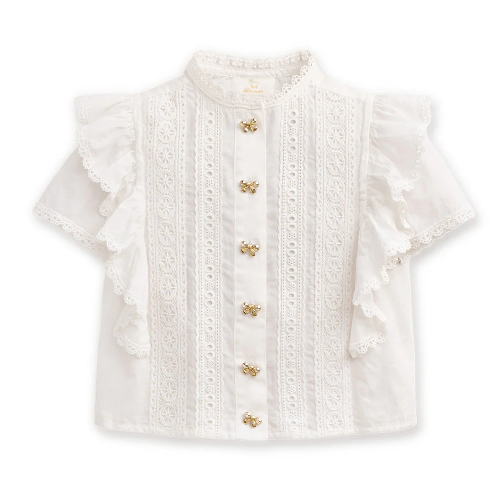 LRDM White Maeve Top