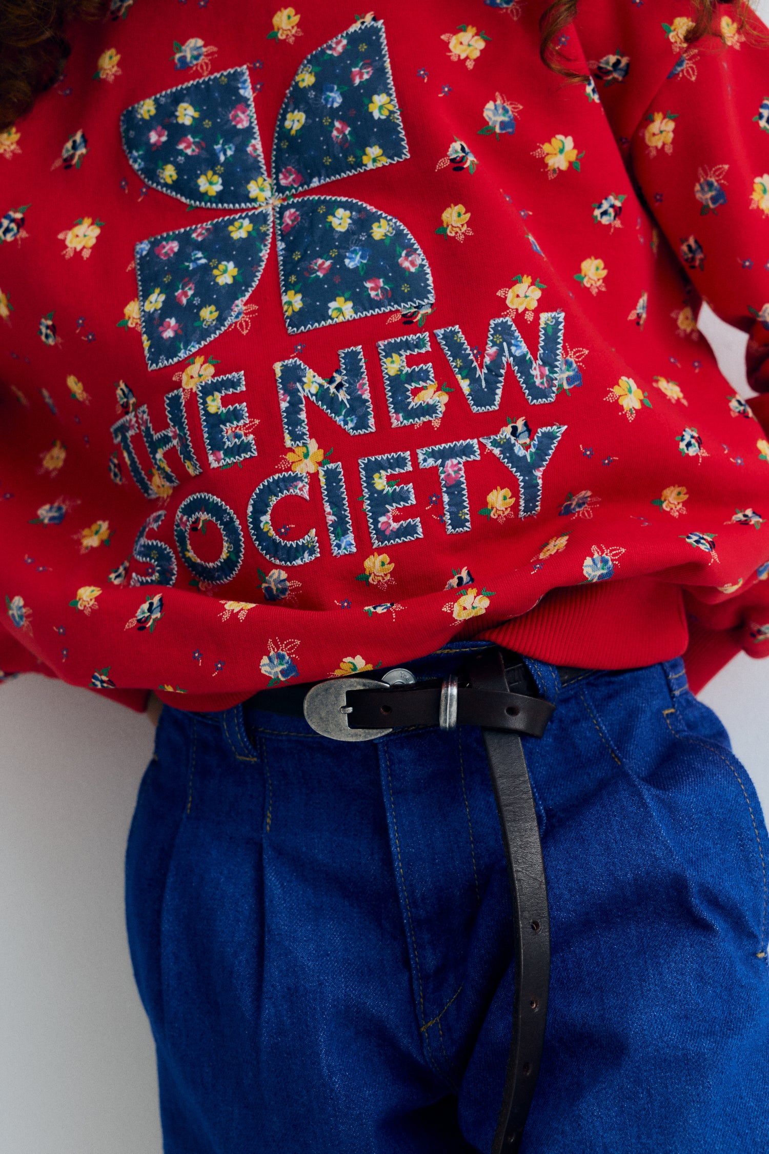 The New Society Amapola Print Sweatshirt