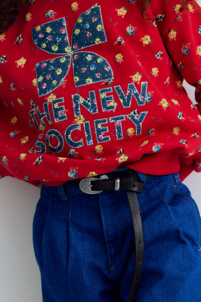 The New Society Amapola Print Sweatshirt