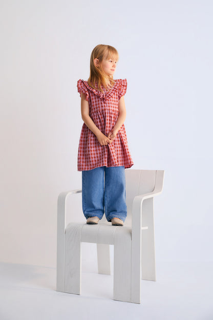 The New Society Hibiscus Iris Dress