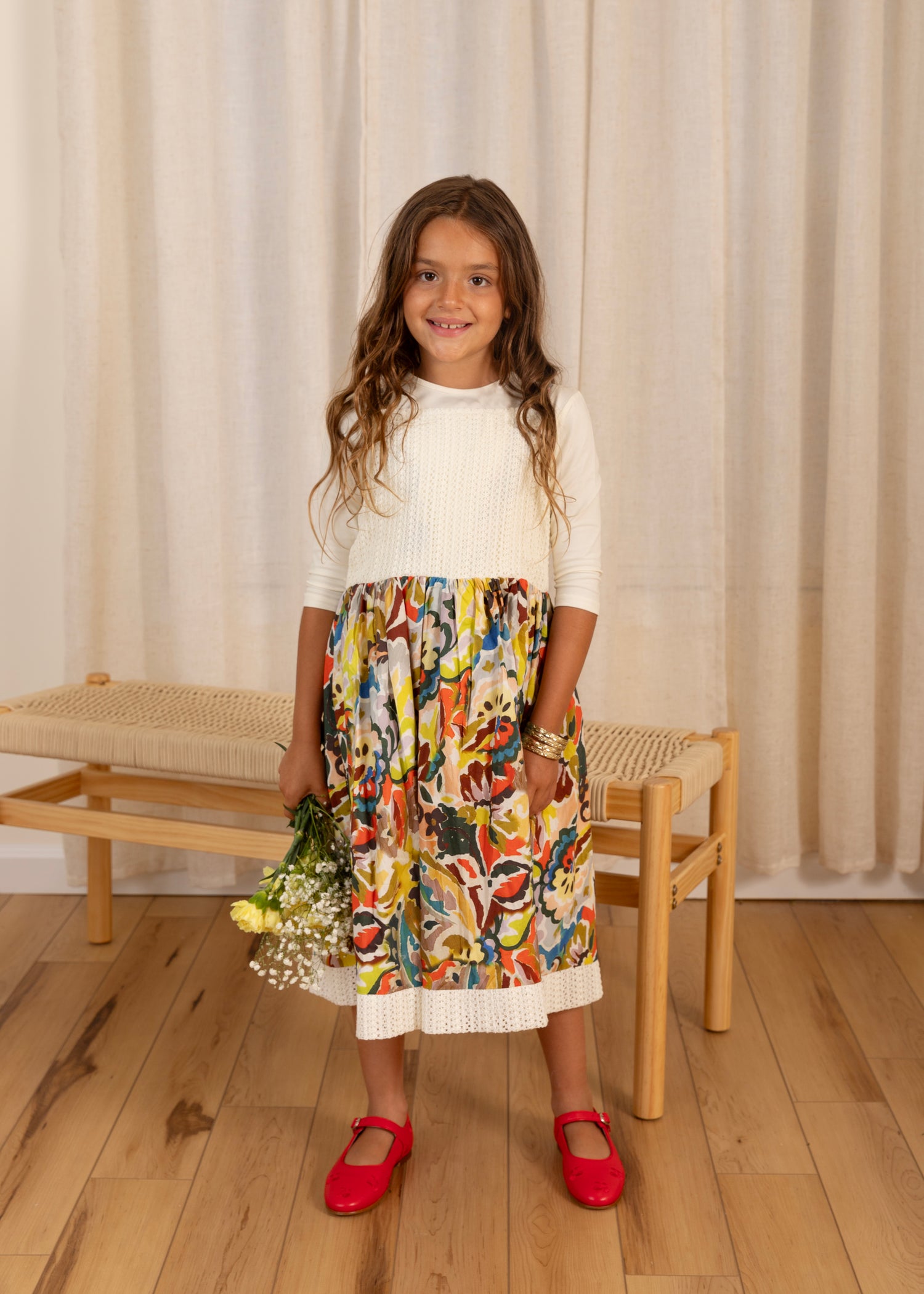 Thread Apparel Floral Jumper