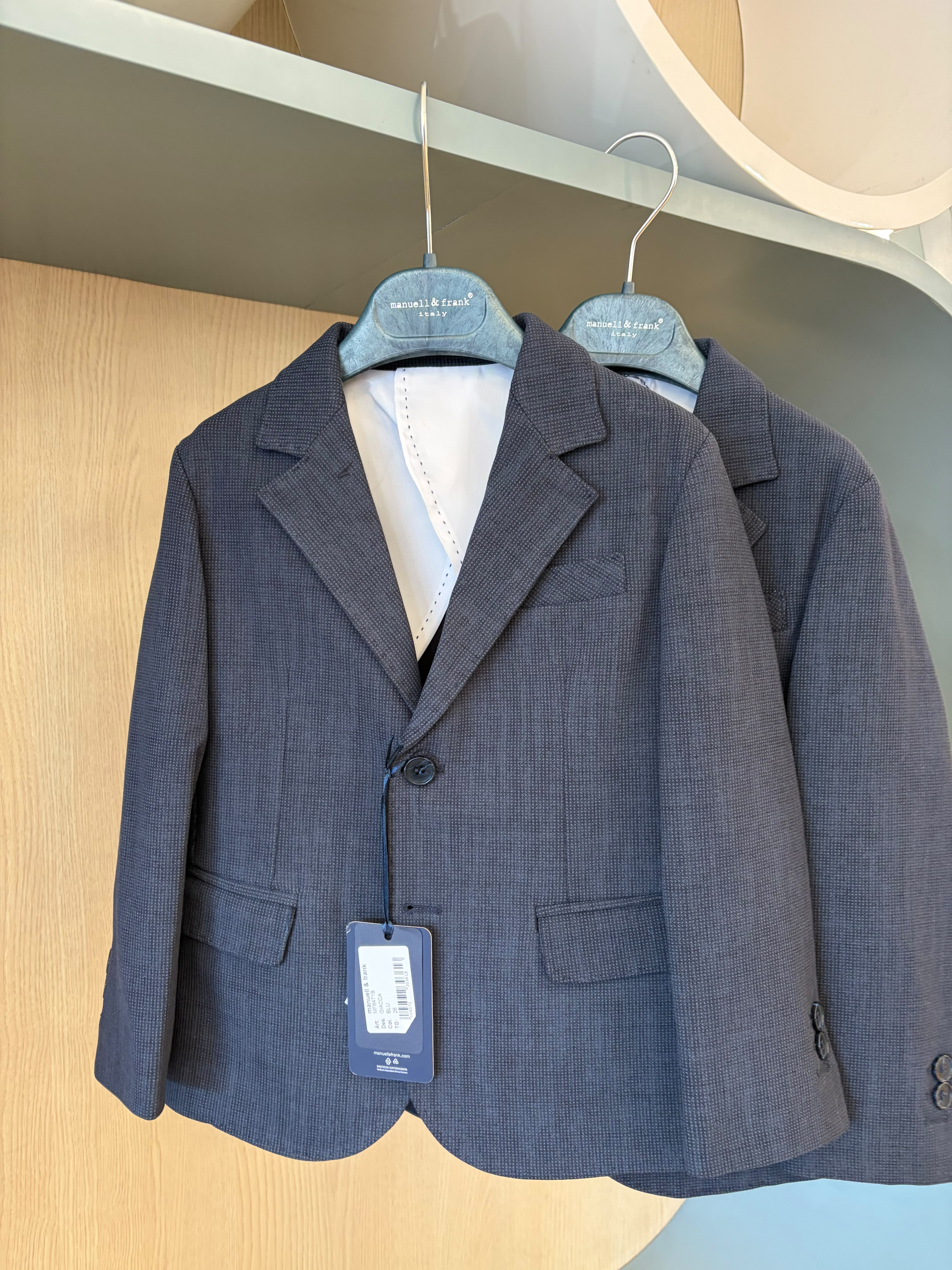 Manuell &amp; Frank Boys Blue Jacket MF6471B