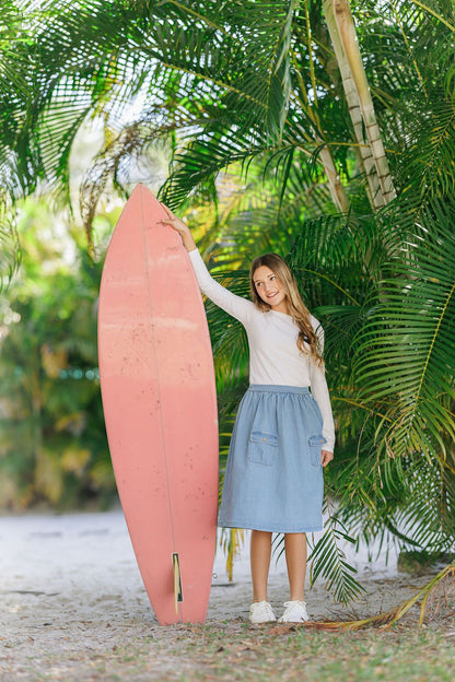 Duet Girls Signature Denim Skirt