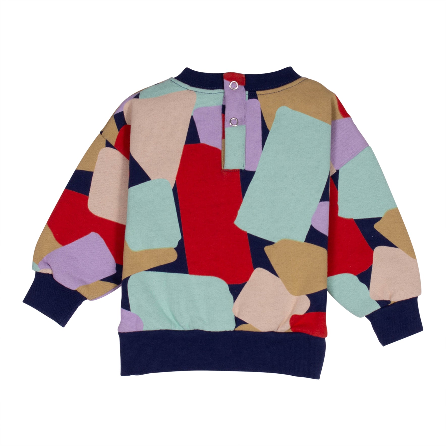 Wynken Multicolor Print Sweatshirt