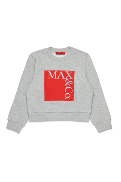MAX&amp;Co. Grey Logo Sweatshirt