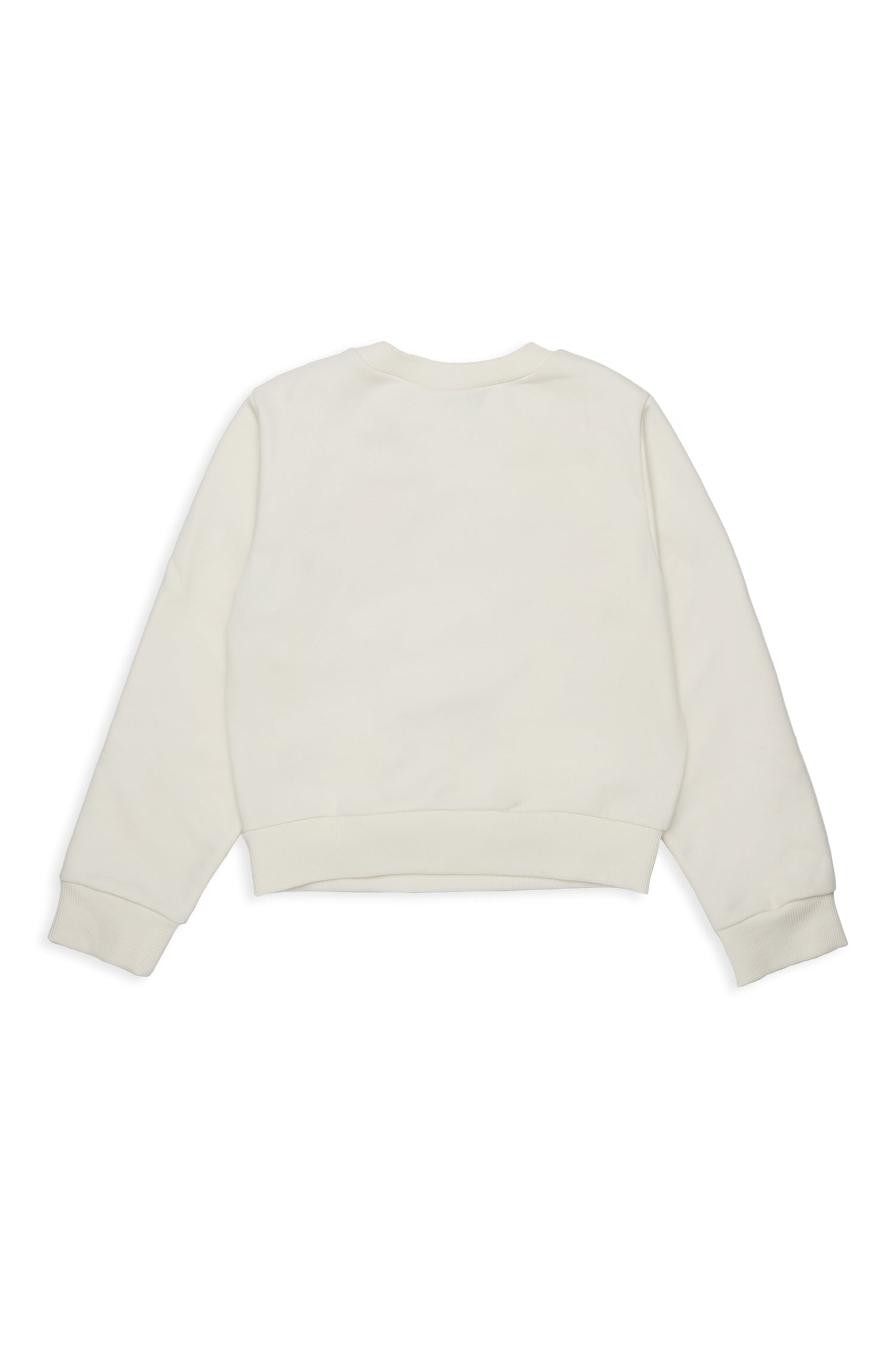 Max&amp;Co. White Graphic Square Logo Sweatshirt