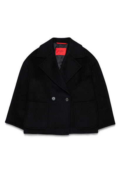Max&amp;Co. Black Short Wool Coat
