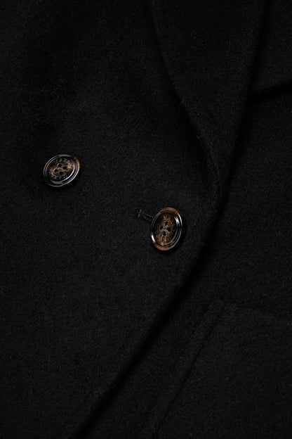 Max&amp;Co. Black Short Wool Coat