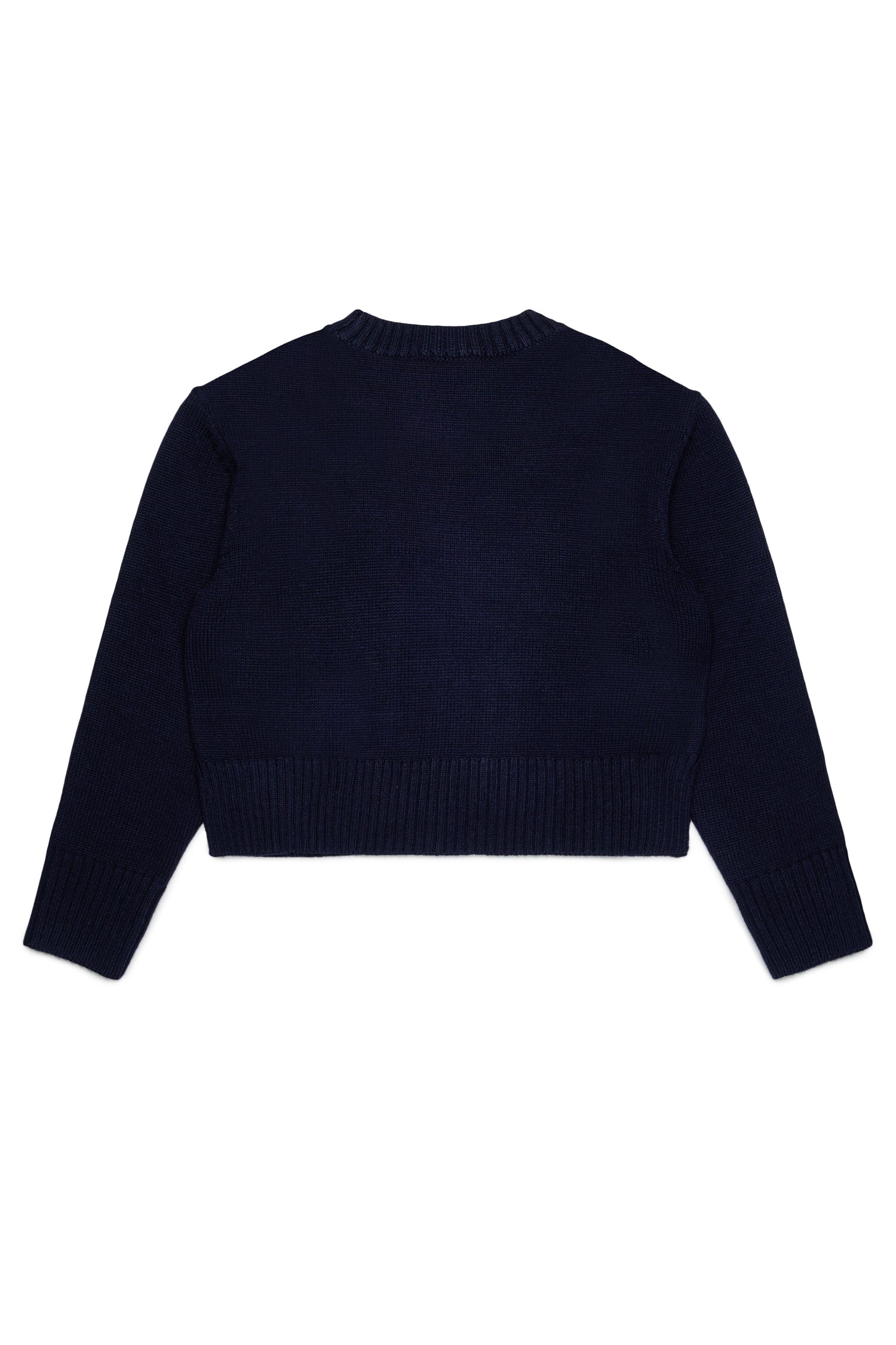 Max&amp;Co. Navy Logo Knit Sweater