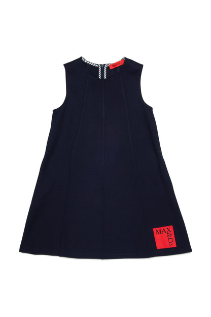 MAX&amp;Co. Sleveless Dress with Seams Down the Front