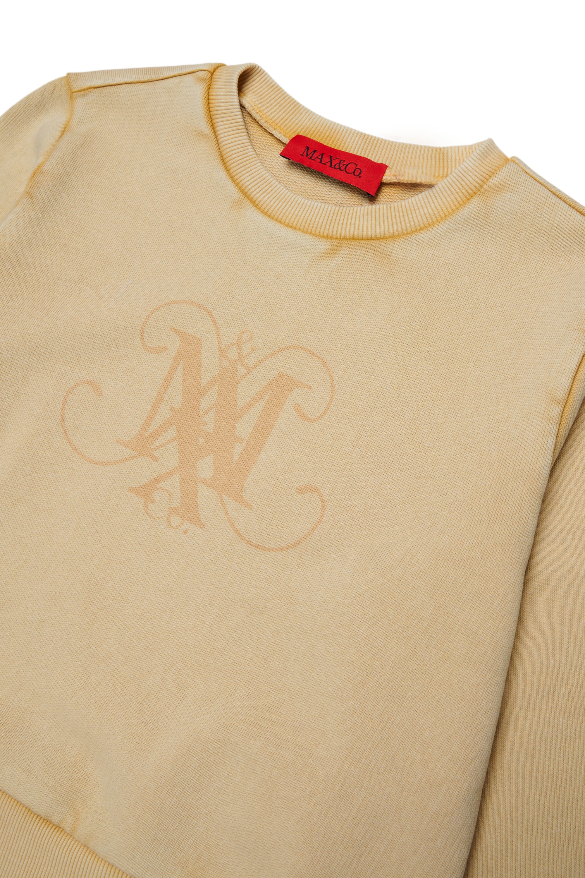 Max&amp;Co. Dijon Acid Washed Sweatshirt