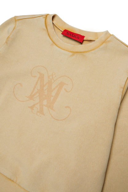 Max&amp;Co. Dijon Acid Washed Sweatshirt