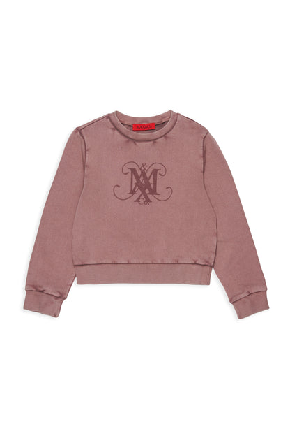 Max&amp;Co. Mauve Acid Washed Sweatshirt