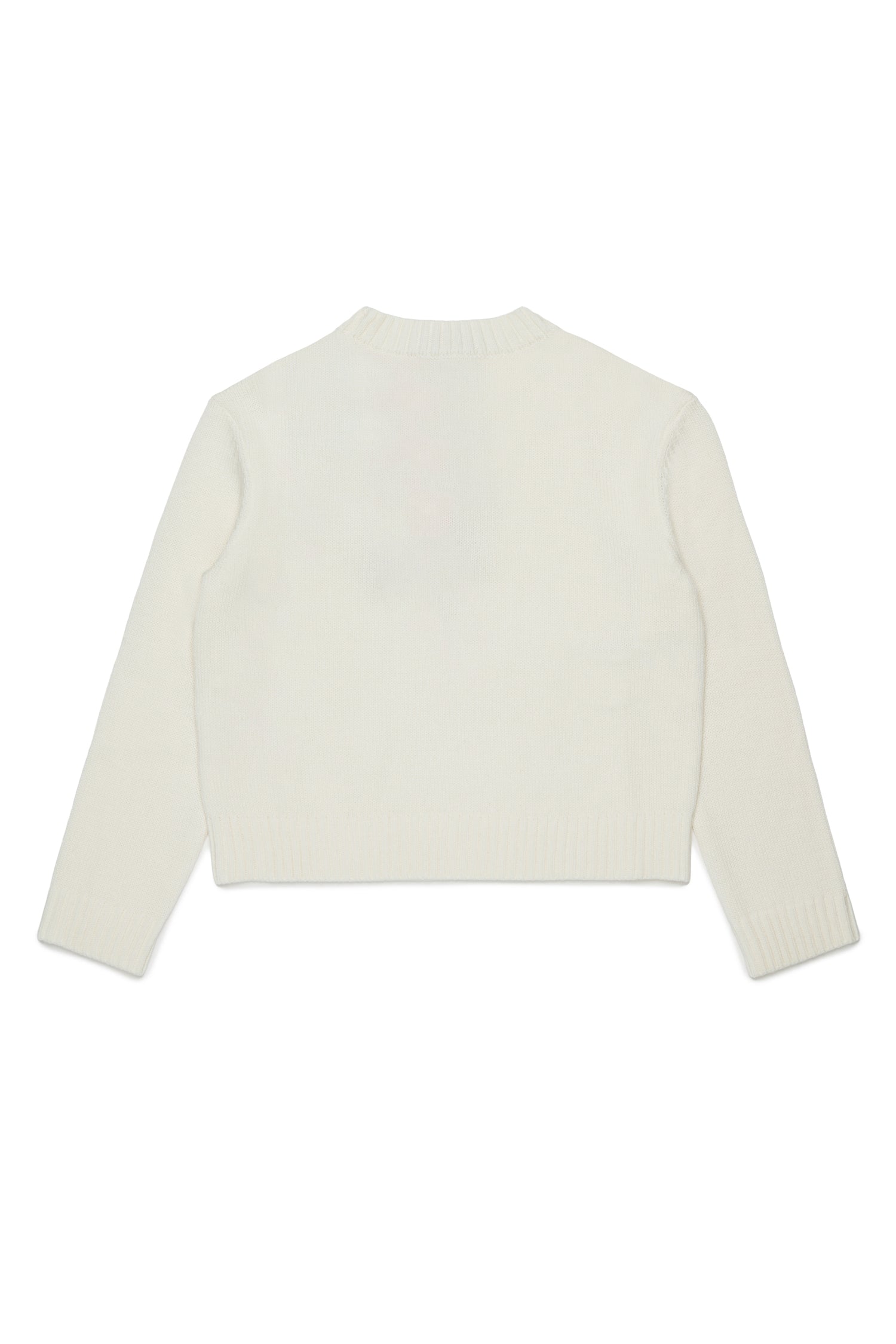 Max&amp;Co. Metalic Bow Ivory Knit Sweater