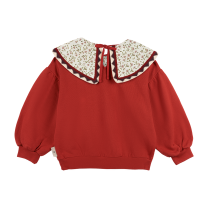 Morning Mess Therapy Deep Red Adele Sweatshirt