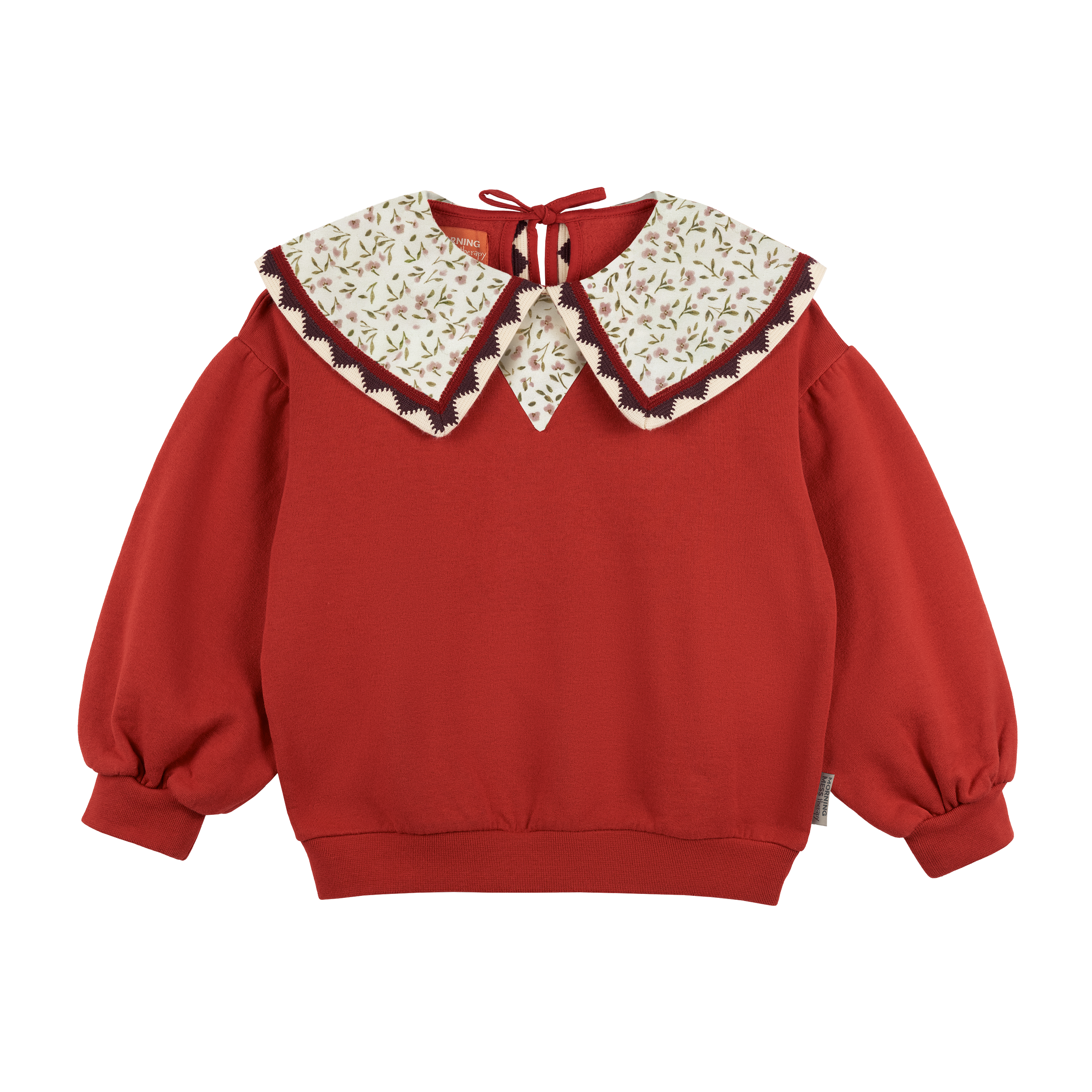Morning Mess Therapy Deep Red Adele Sweatshirt