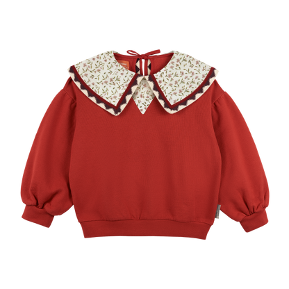 Morning Mess Therapy Deep Red Adele Sweatshirt
