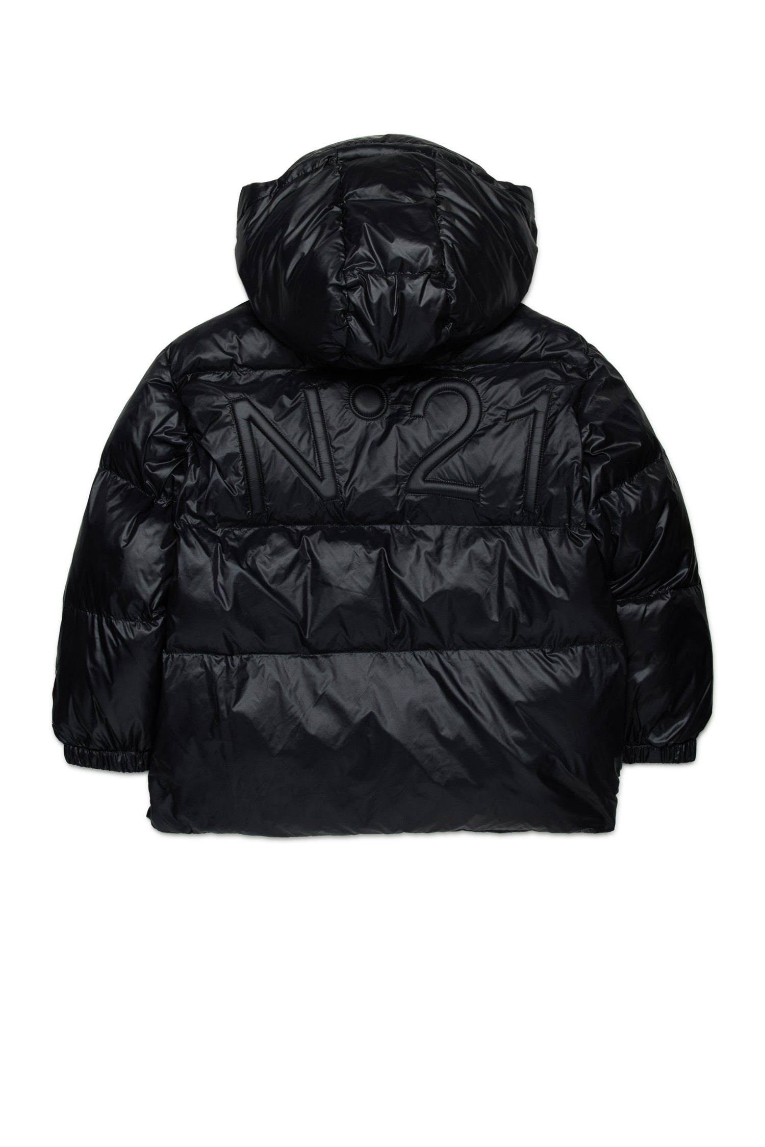 N21 Black Puffer Jacket