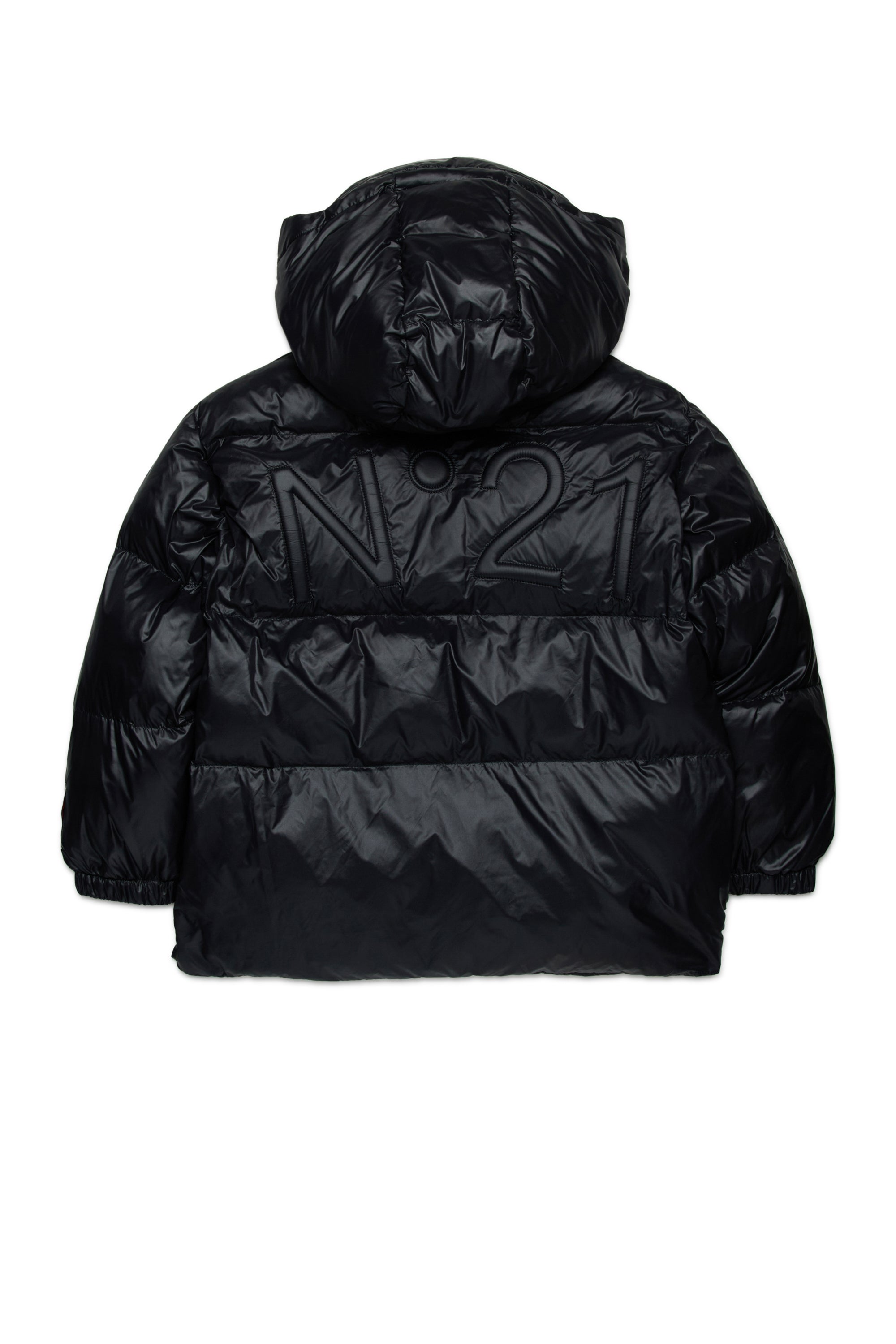 N21 Black Puffer Jacket