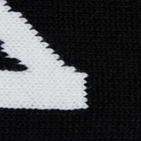 Nº21 Black Knit Scarf